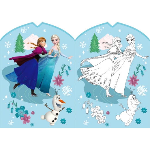 根華 冰雪奇緣 小畫家造型貼畫─魔法篇