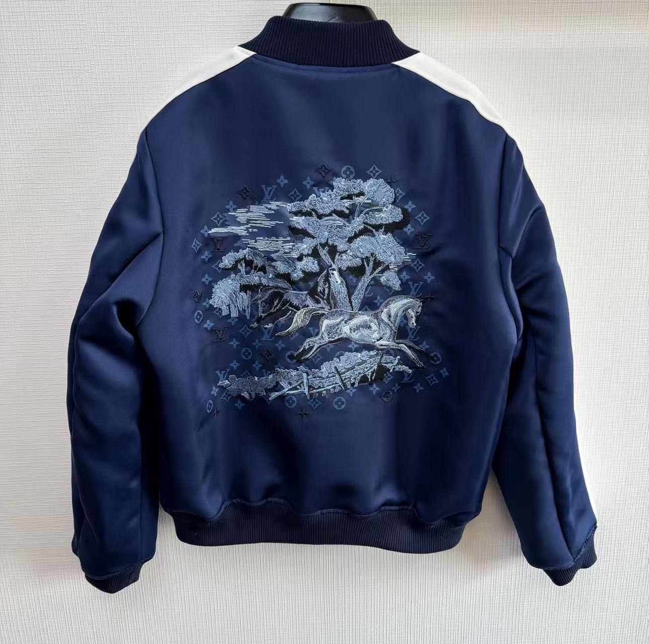 【頂級原單】LV 馬年限定刺繡紀念外套