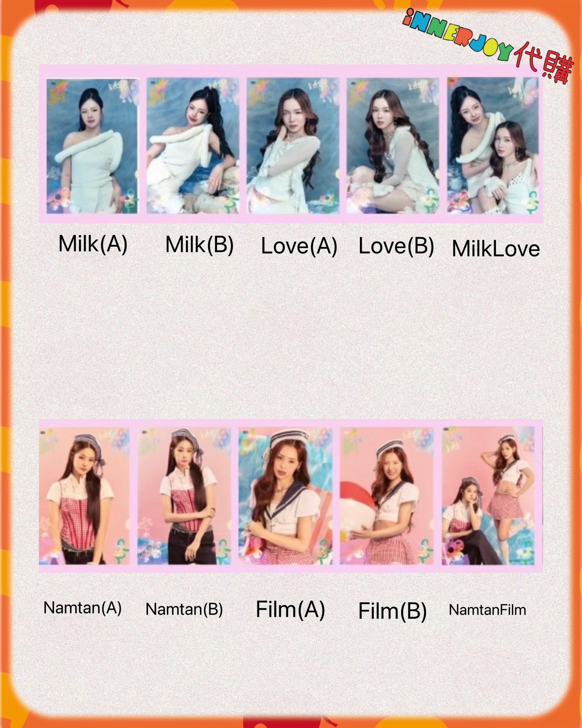 【Link 8 Lucky Postcard Girls】現場代購 | GMMTV - GMMTV FANIVAL 2026 ✨ 官方周邊