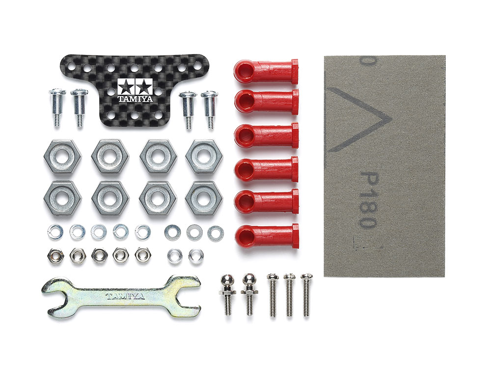 HG MASS DAMPER SET w/BALL CONNECTORS (HEX WEIGHTS/CARBON PLATE) MINI 4WD STATION