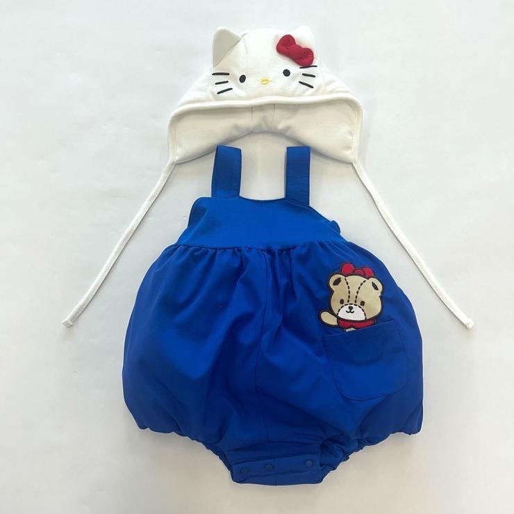 🇯🇵限量預訂 日本直送🇯🇵Just Hug Me系列Hello Kitty造型吊帶包屁衣帽子套裝