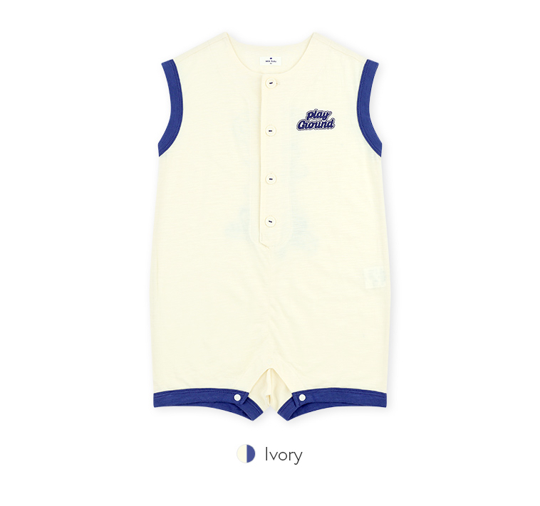 ☀️預訂 韓國直送☀️🇰🇷Milk Baby滑板車小熊印花寬鬆無袖背心連身服