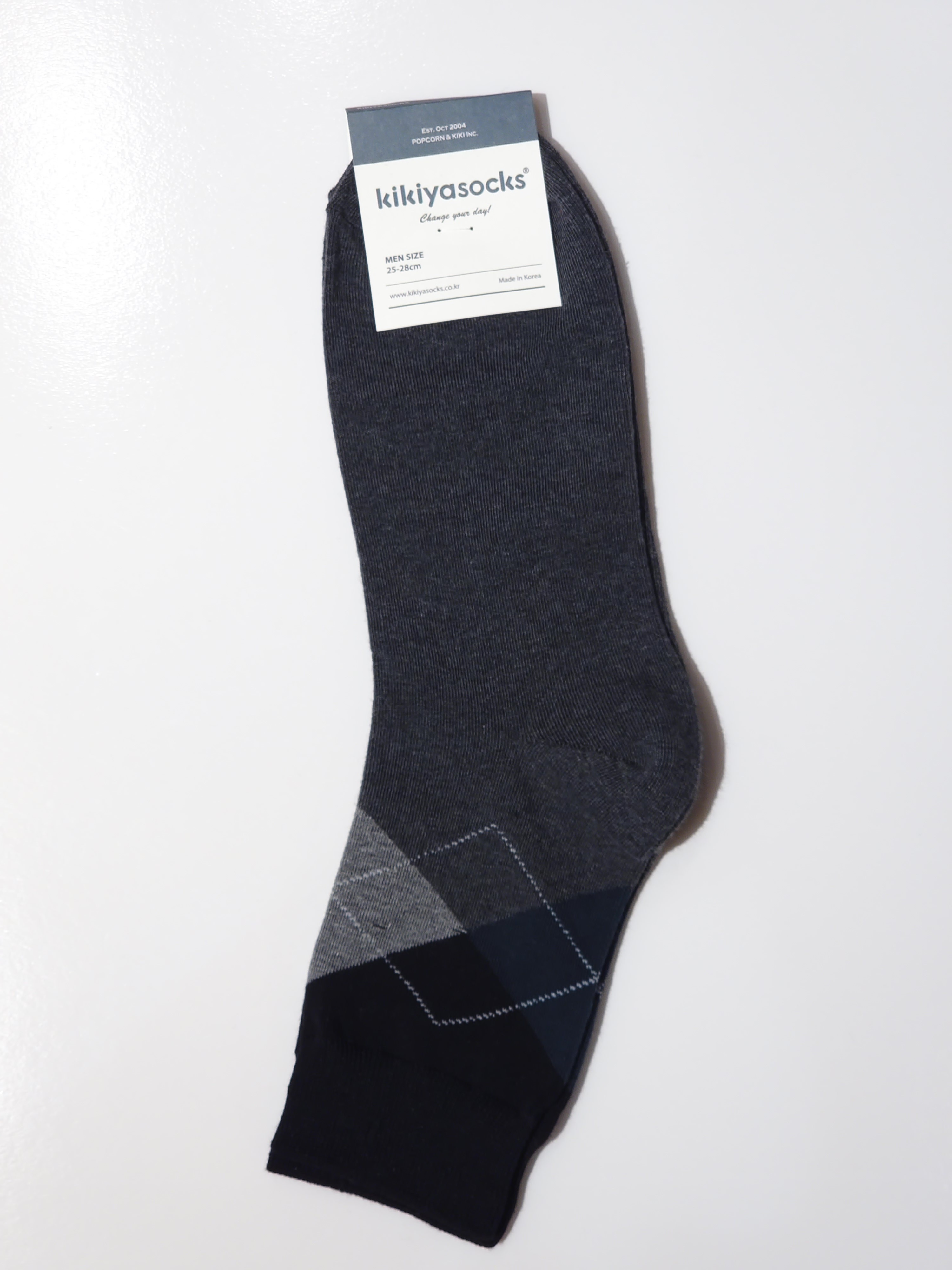 KKY Heritage Argyle Men's high socks