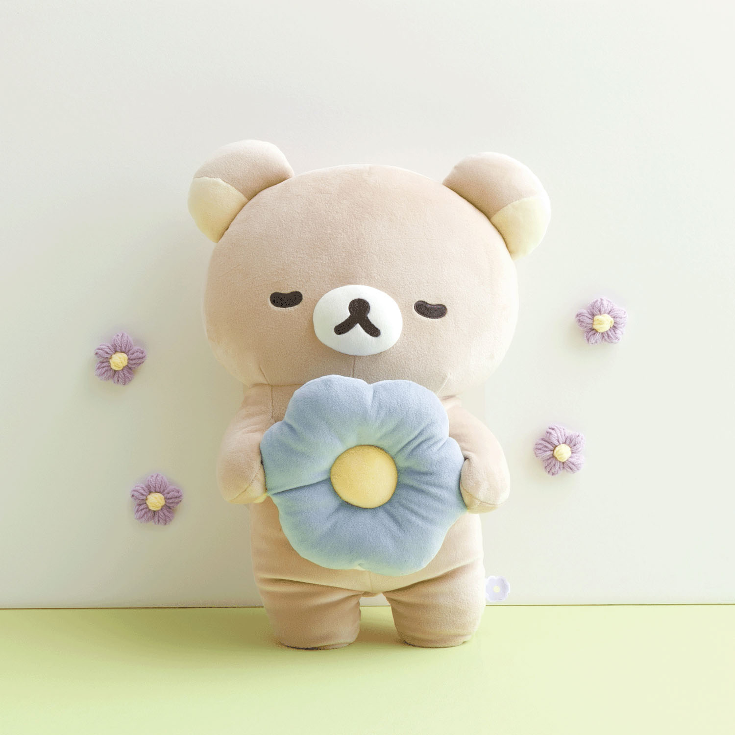 鬆弛熊 - 花朵系列大公仔 (拉拉熊款)