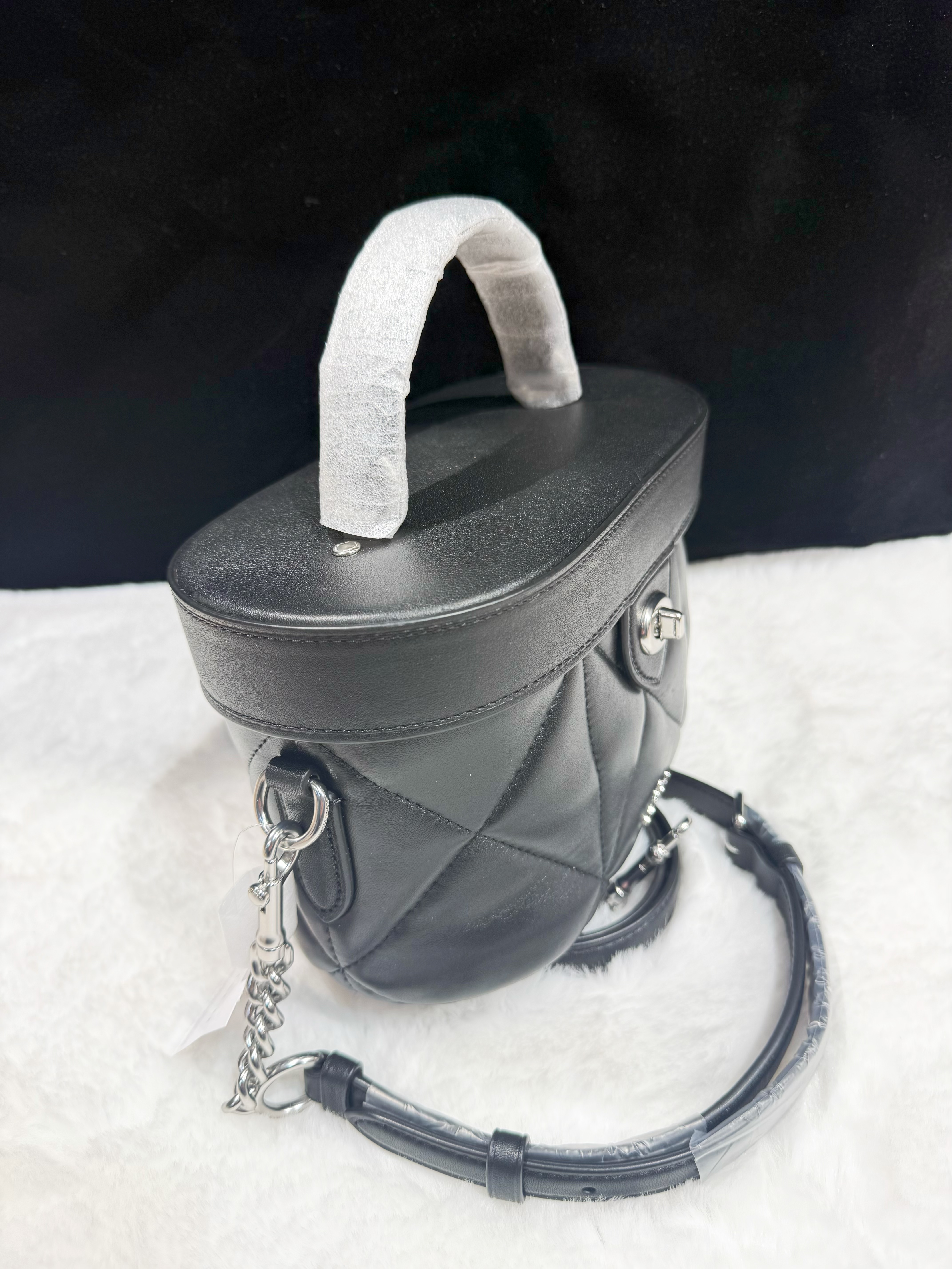 Coach Kay box quilted/blk