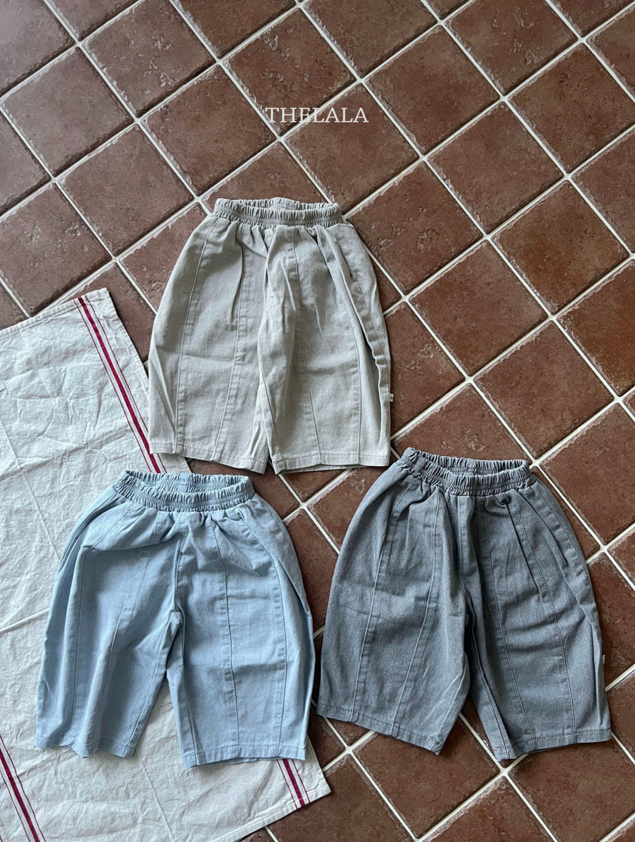 🌸預訂 韓國直送🌸🇰🇷THELALA三色寬鬆闊腳褲