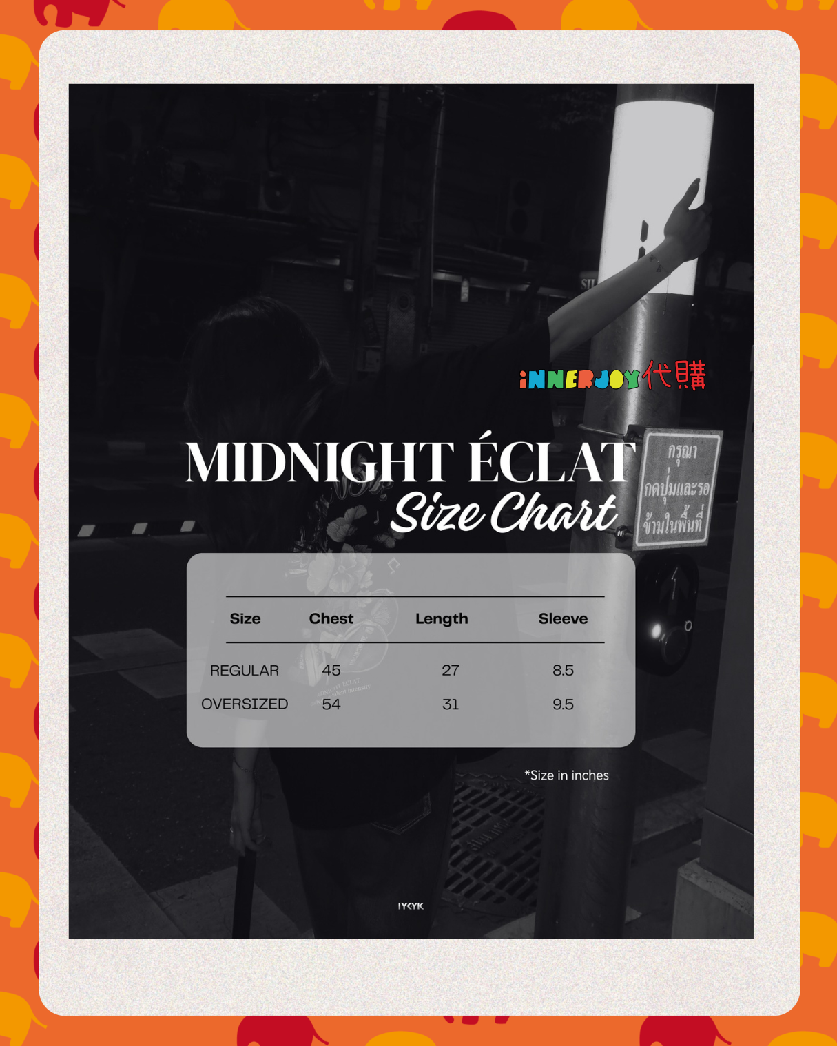 限量搶購 (隨時下架) | JuneMewnich - JUNE 個人品牌 IYKYK NOIR MIDNIGHT ÉCLAT COLLECTION (T-SHIRT) 🦋💐🌟💖💜