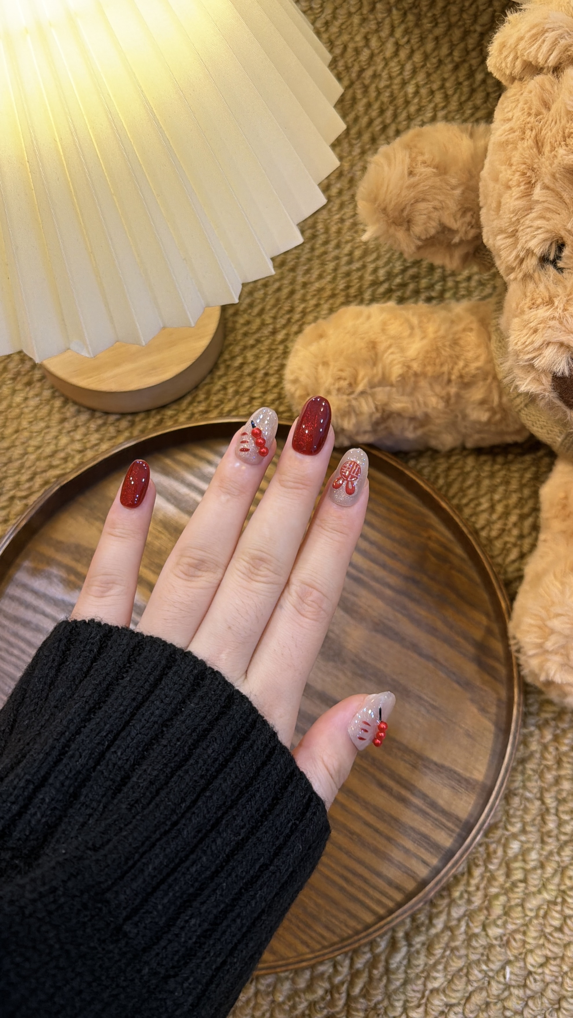 万事呈红 短椭圆