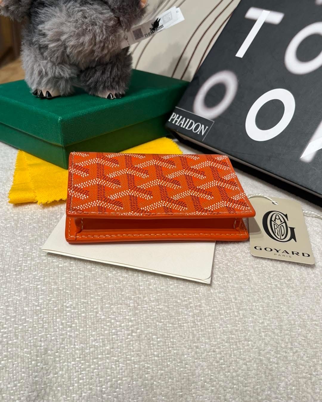 全新 Goyard card holder 100%Authentic,全新未使用品 ✅tap✅BOX