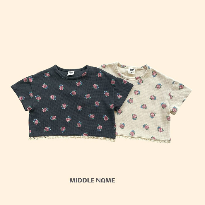 🇰🇷middle name tee