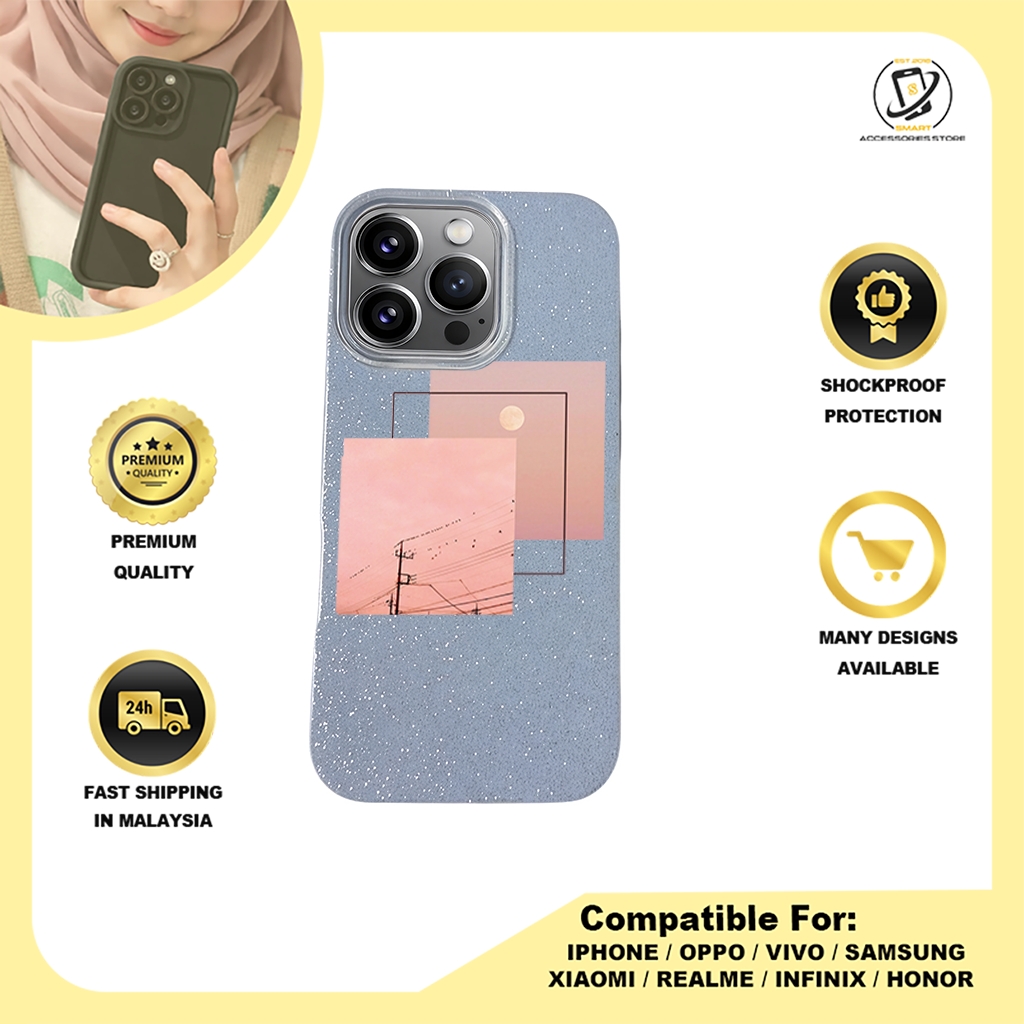 BLING CASE PHONE FOR IPHONE - DESIGN FLOWER B