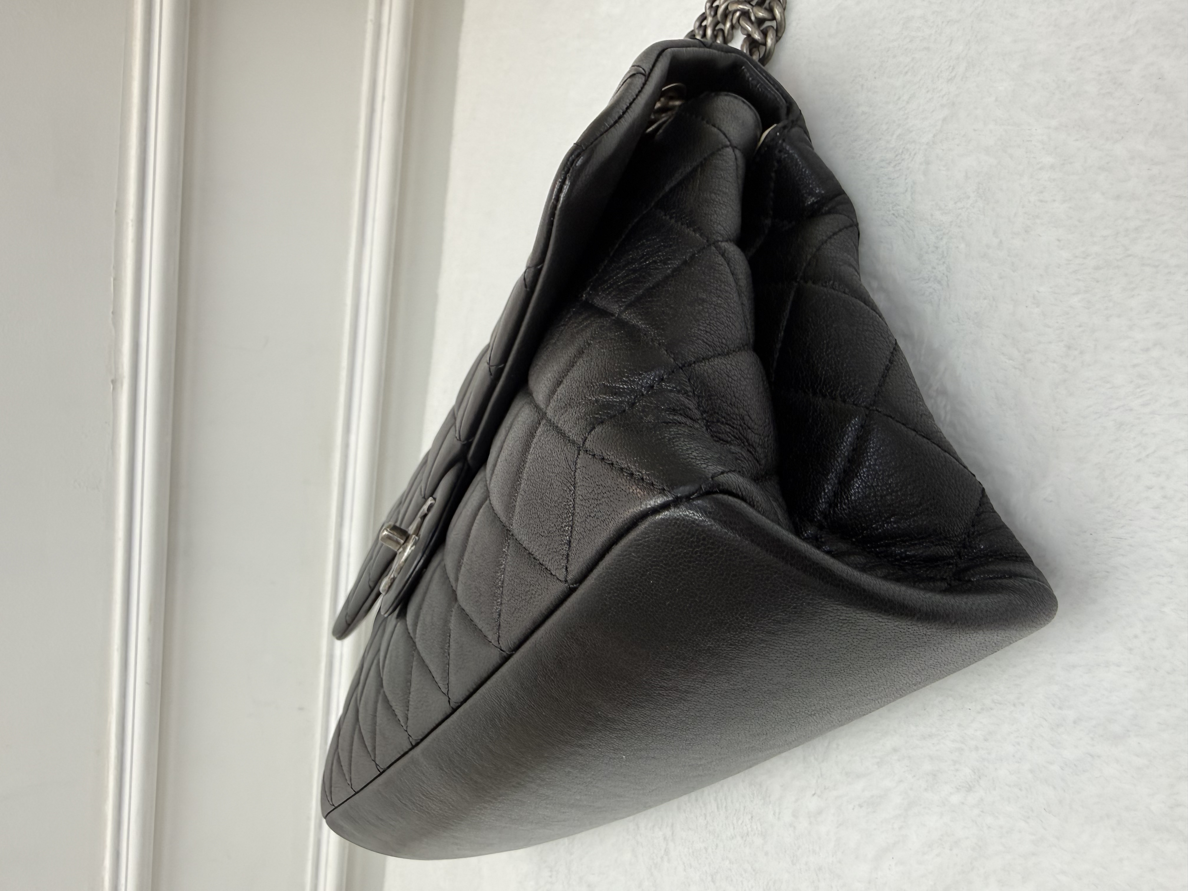 🖤保值經典中古款 Chanel CF系列 zipped shoping bag