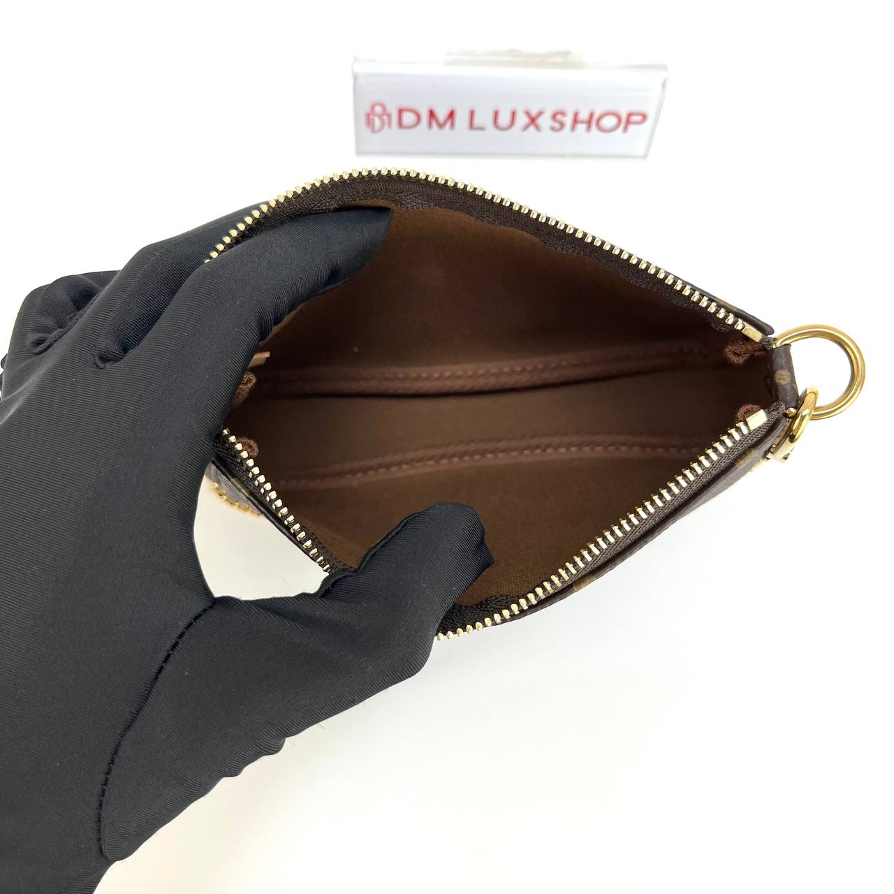 LV Monogram Mini Pochette Accessoires GHW