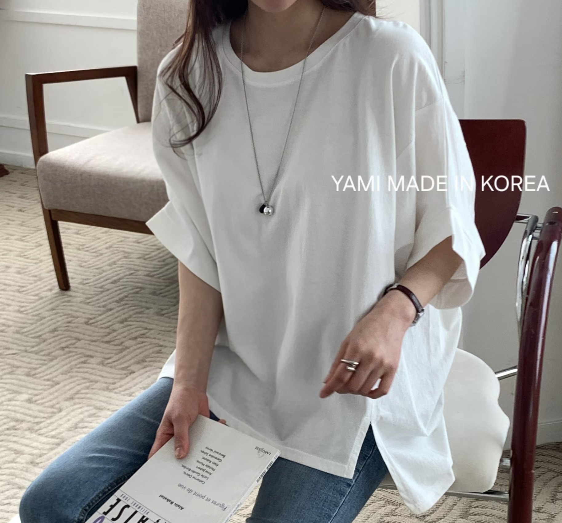 Made in Korea🇰🇷寬鬆棉質Top