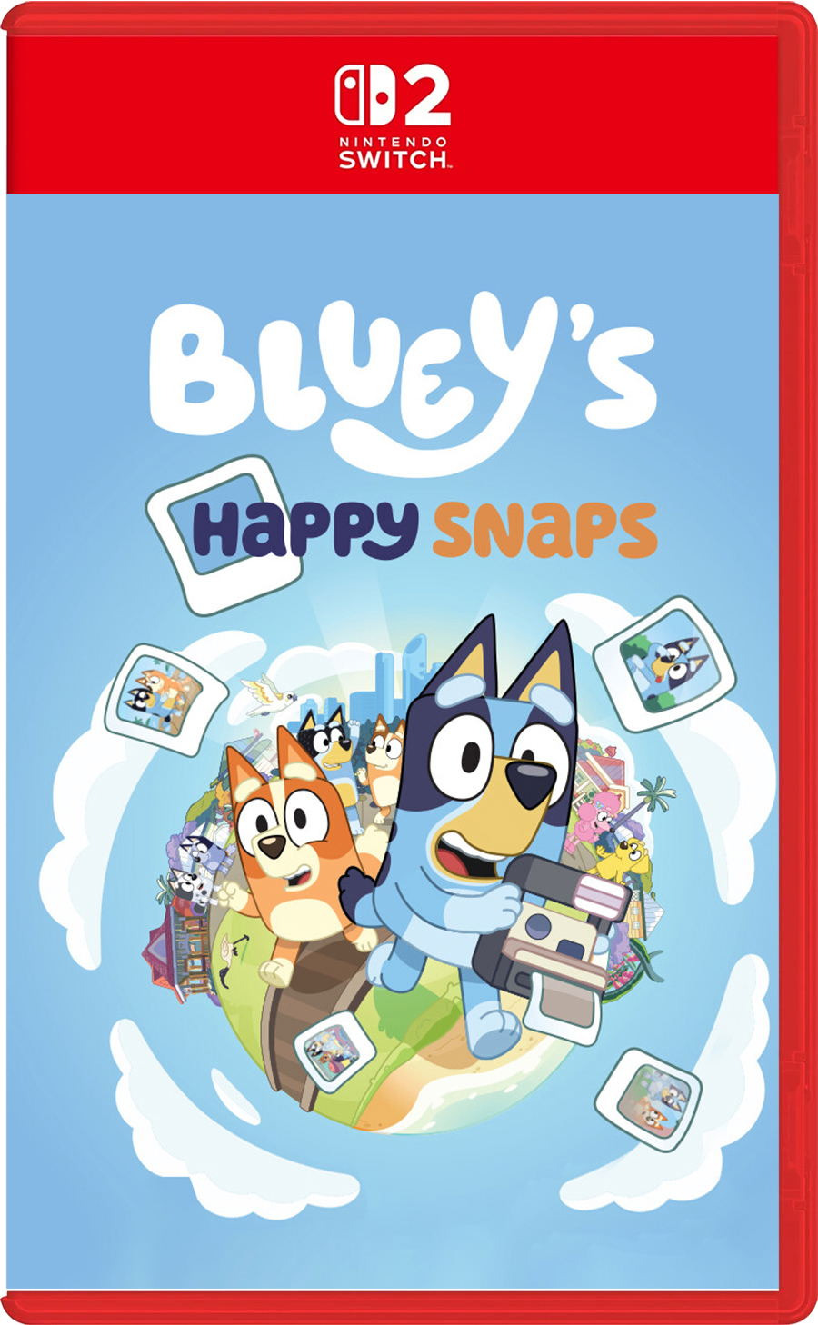 【預售 26/11】**日本版** SW2 布魯伊：歡樂快照 Bluey's Happy Snaps 日文  (日文封面) PO1192
