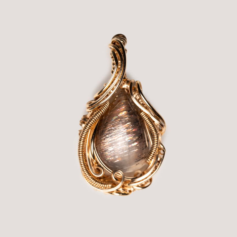 WAS 太陽石頸鏈 - Sunstone Necklace WAS