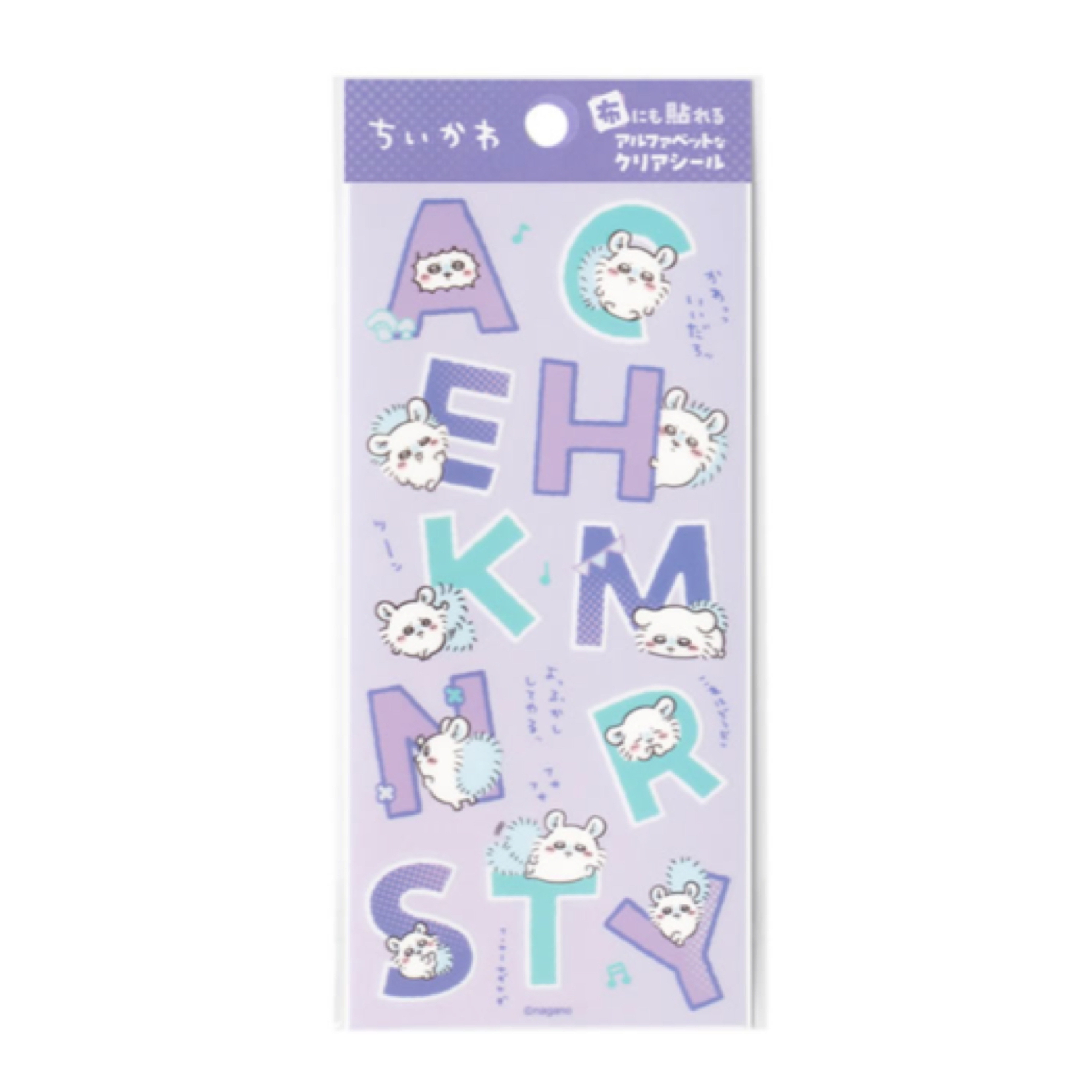 Chiikawa 可貼在布的貼紙｜預訂