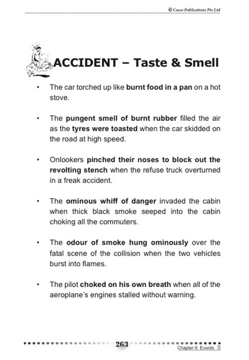 Phrases for Sensational Writing 5