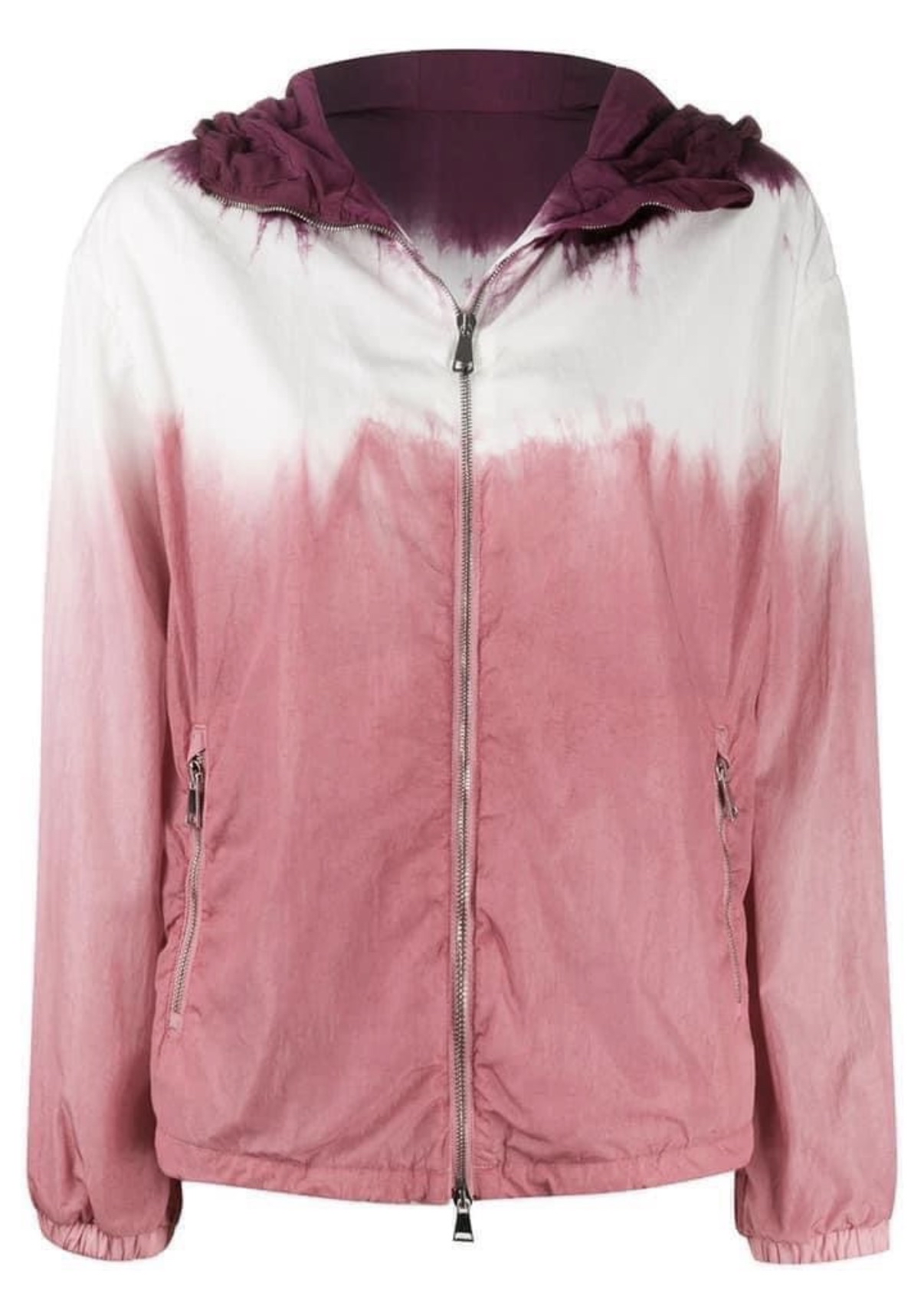 Moncler 超特價撿漏 漸變粉紅色風衣