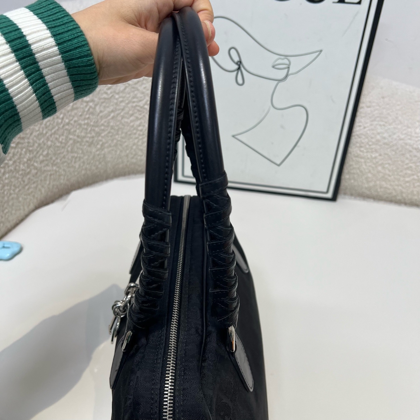 【預訂貨品】Dior中古黑色腋下包 