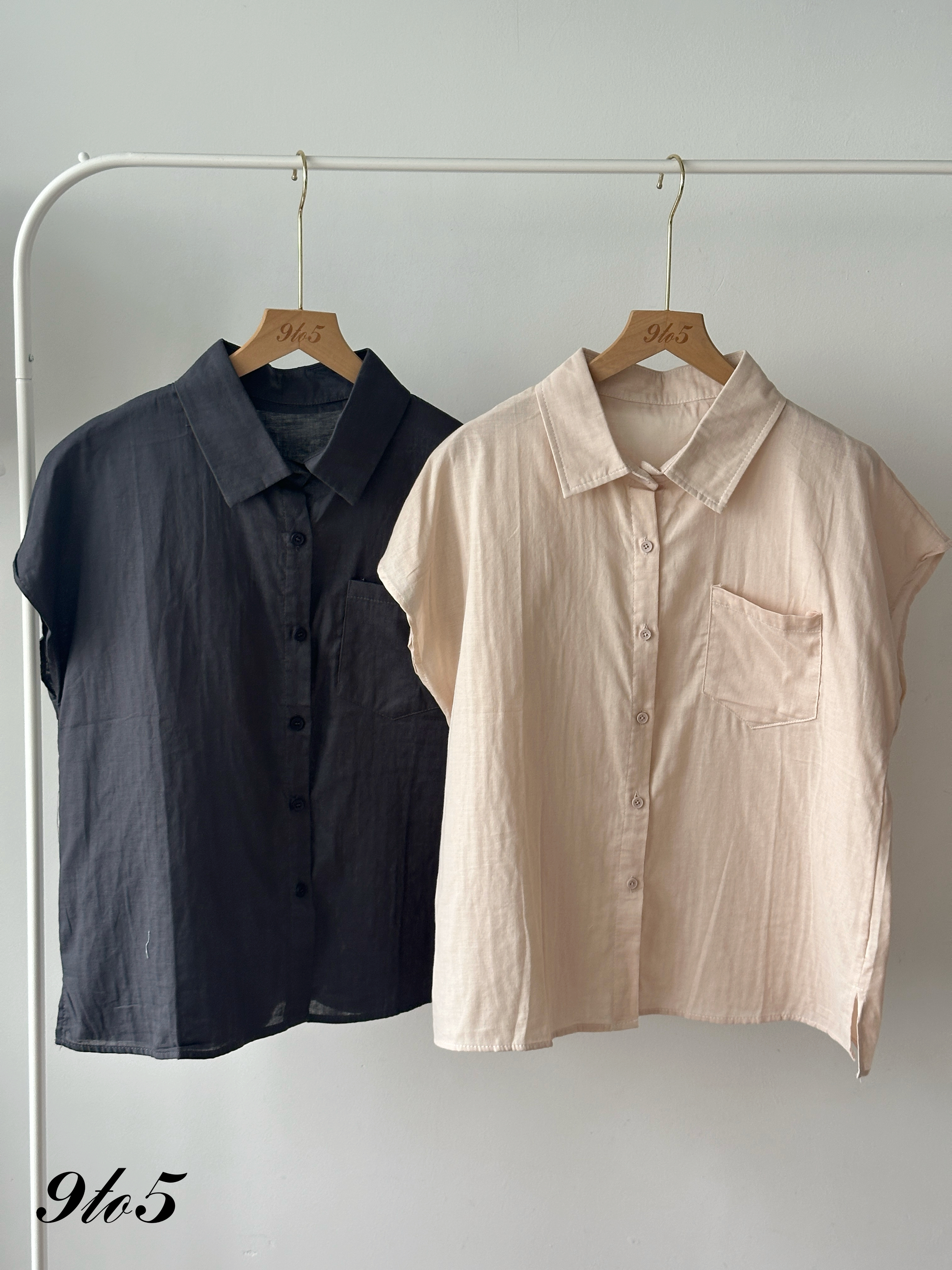 T4333 Oversized Linen Shirt - 4 Colors 