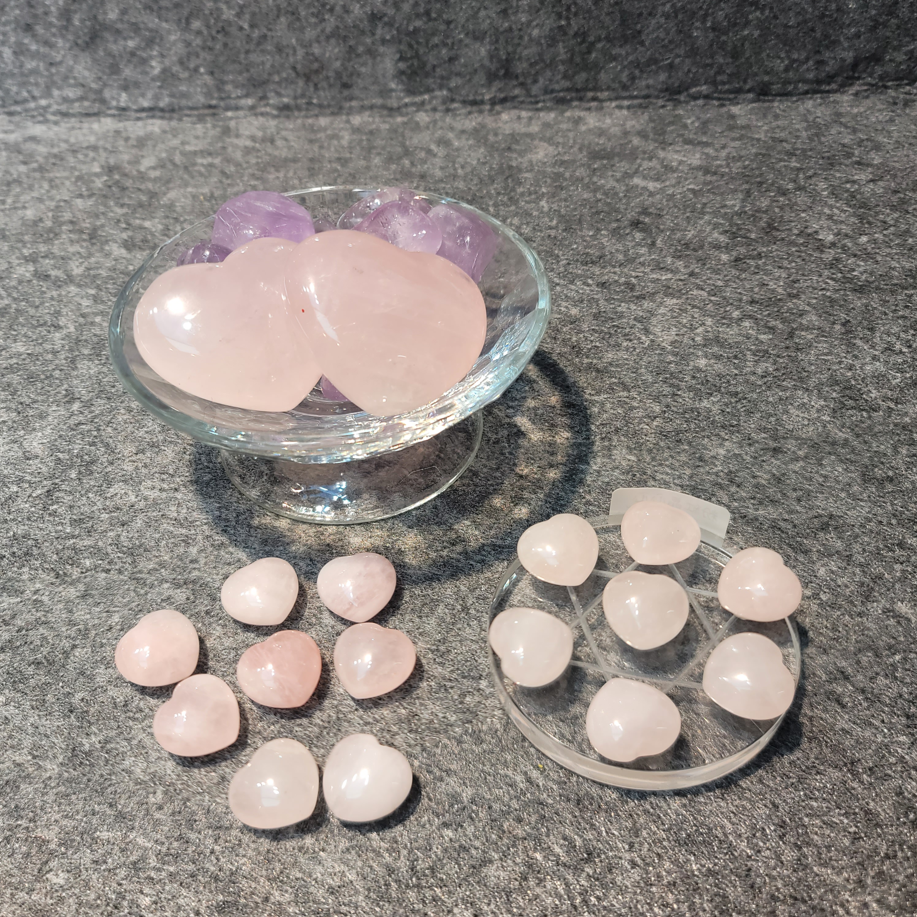 粉紅晶心七星陣