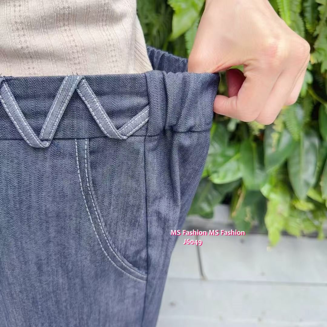 J6049 韓國🇰🇷特色腰闊筒褲