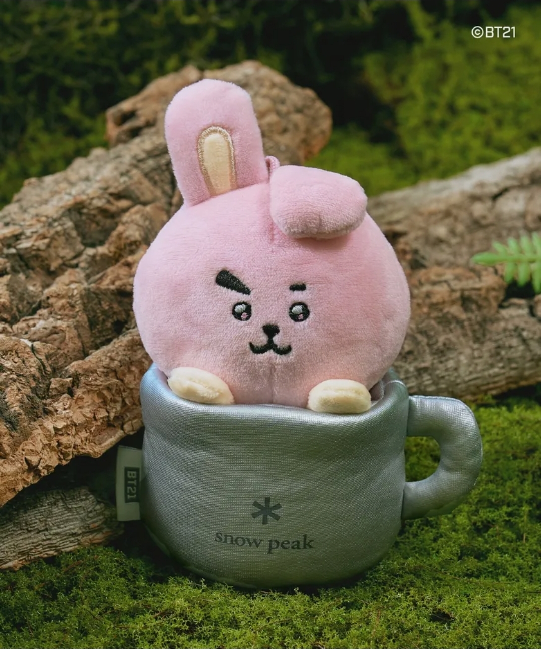Snow Peak × BT21 聯名 Keyring公仔