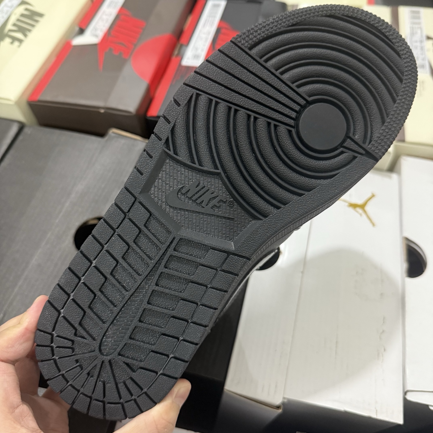 Nike Air Jordan 1 Low SE "Patent Elephant Black" HJ7743-010 