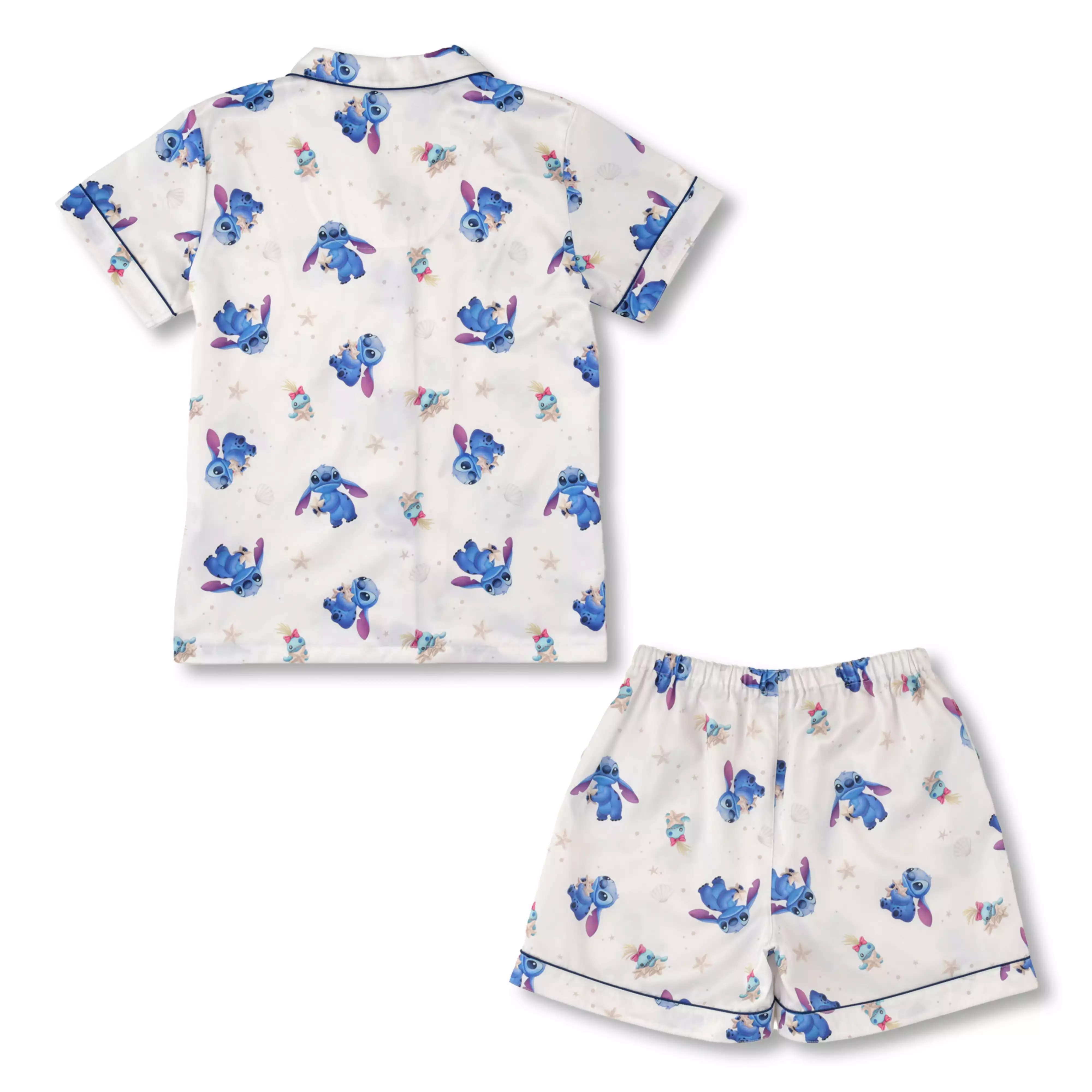 🌸 【預訂】Stitch & Scrump 短袖睡衣 - Disney Stitch Day Collection