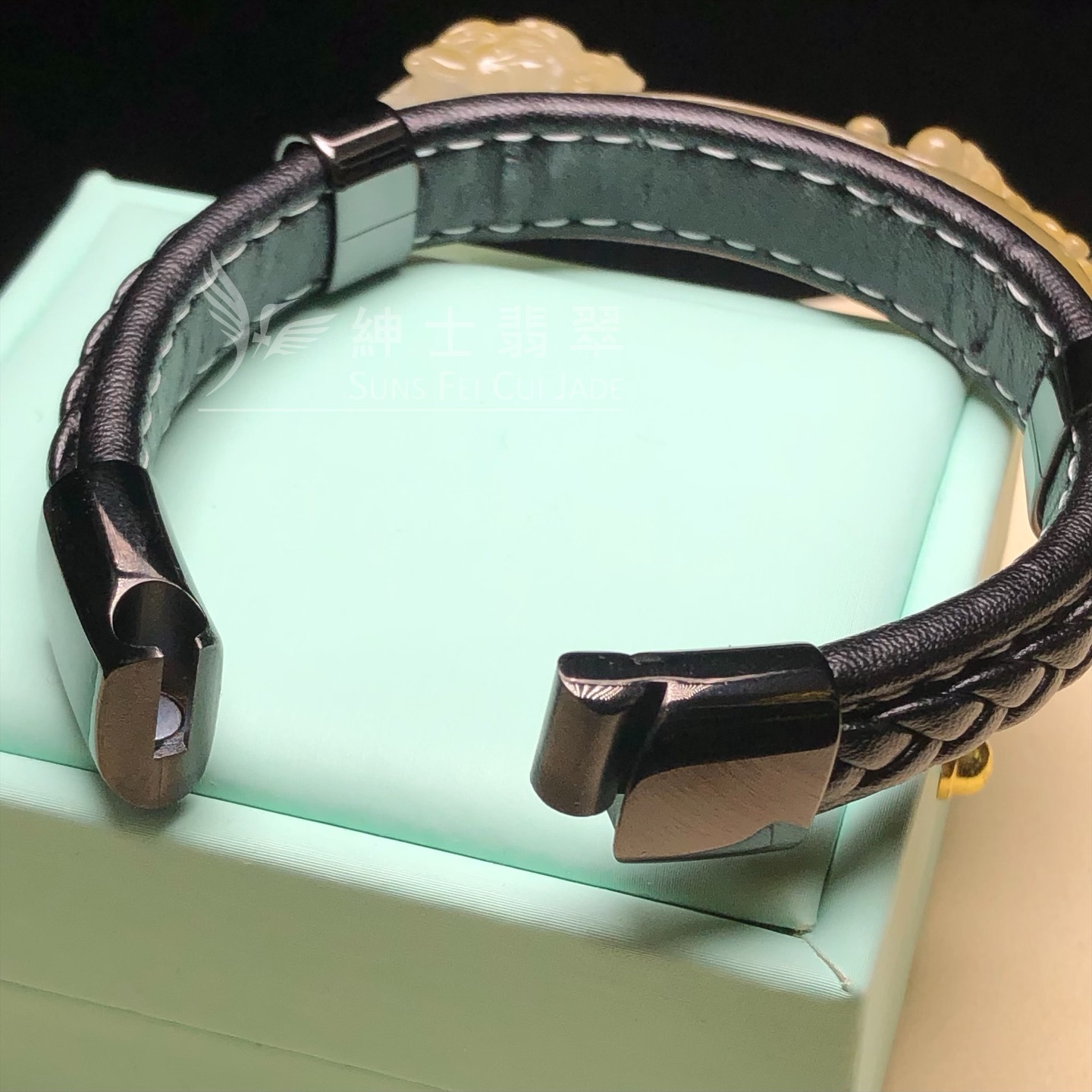 冰黃望子成龍皮手繩