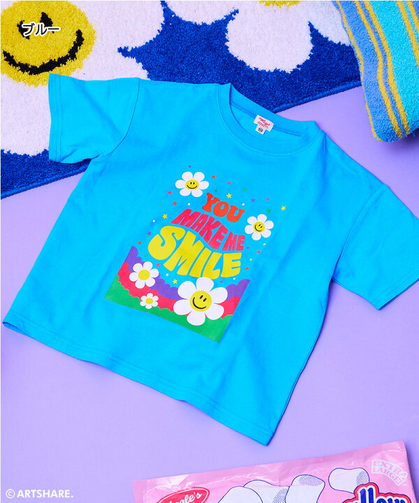 🇯🇵預訂 日本直送🇯🇵Markey’s x Wiggle Wiggle八色趣味印花短袖T恤