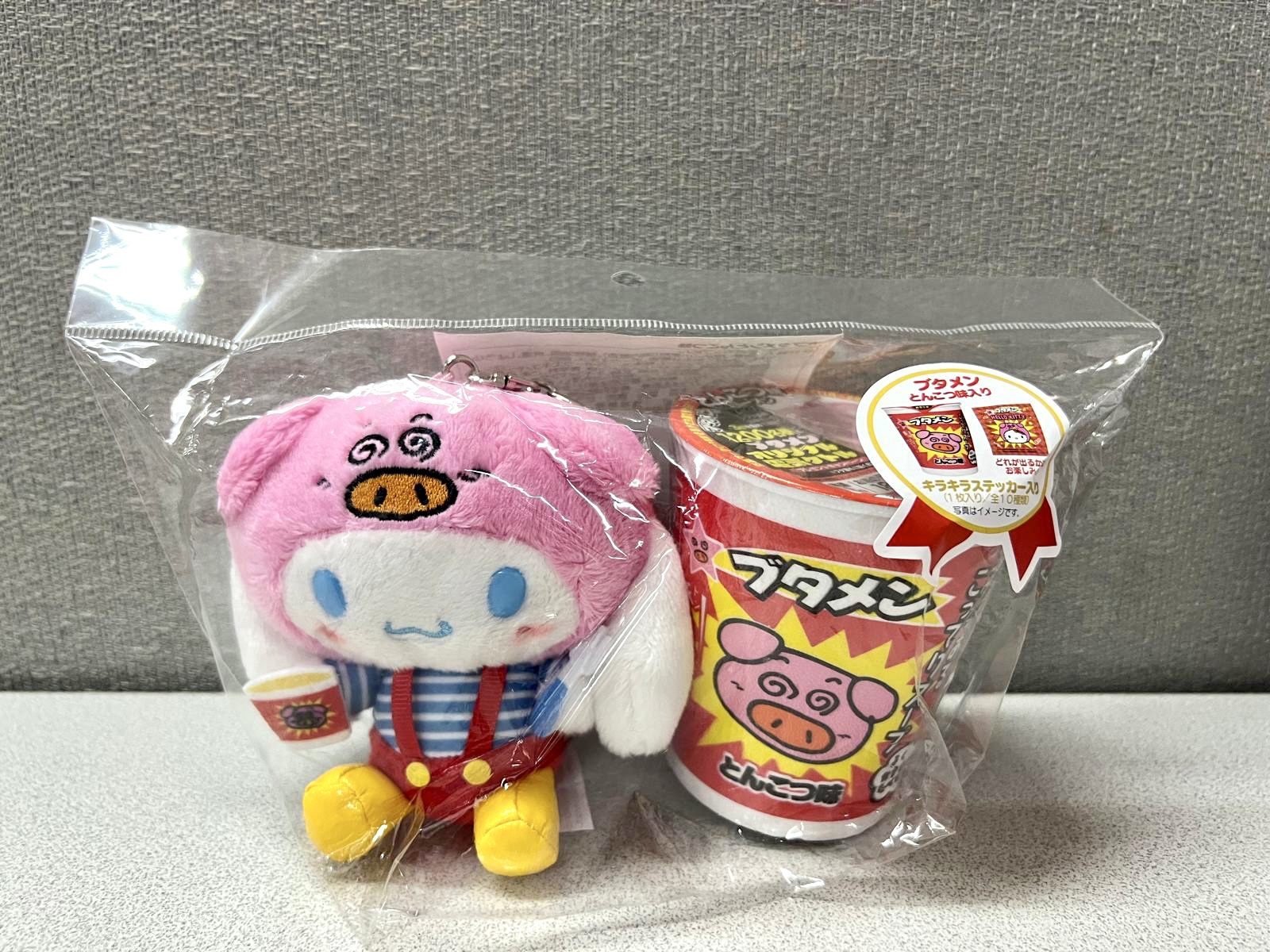 🎌日本直送🎌玉桂狗Butaman 豬豬拉麵合作系列 公仔掛飾