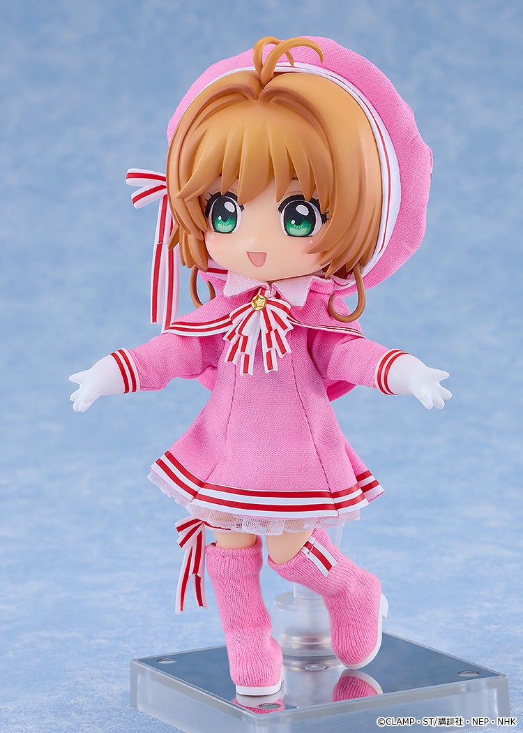 (預訂訂金 $200) (總價 $510) GSC Nendoroid Doll Sakura Kinomoto 黏土娃 百變小櫻 透明牌篇 木之本櫻 戰鬥服Ver. (行版)