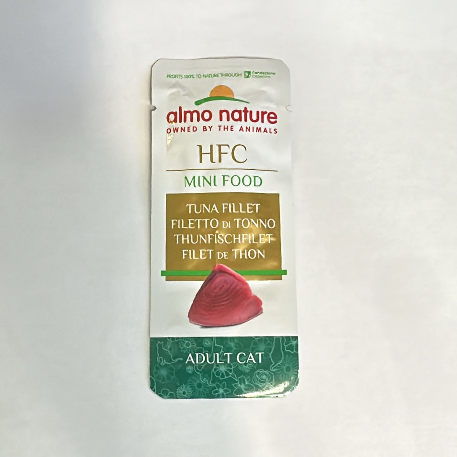 [加購品]Almo Nature HFC 成年貓迷你餐 金槍魚柳 貓濕糧