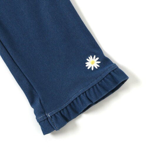 🆕 【⭐訂購⭐】日本直送 🇯🇵 🌀刺繡圖案口袋 摺邊褲腳 女孩長褲［3款選］🌀[ELCA-0091][260411]