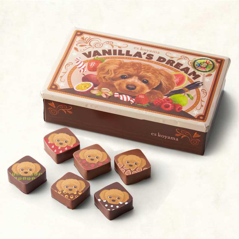 ES KOYAMA VANILLA-KUN 的夢 (6入)