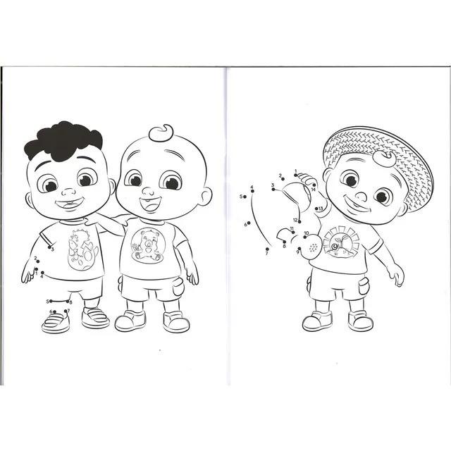 Cocomelon Dot To Dot Book
