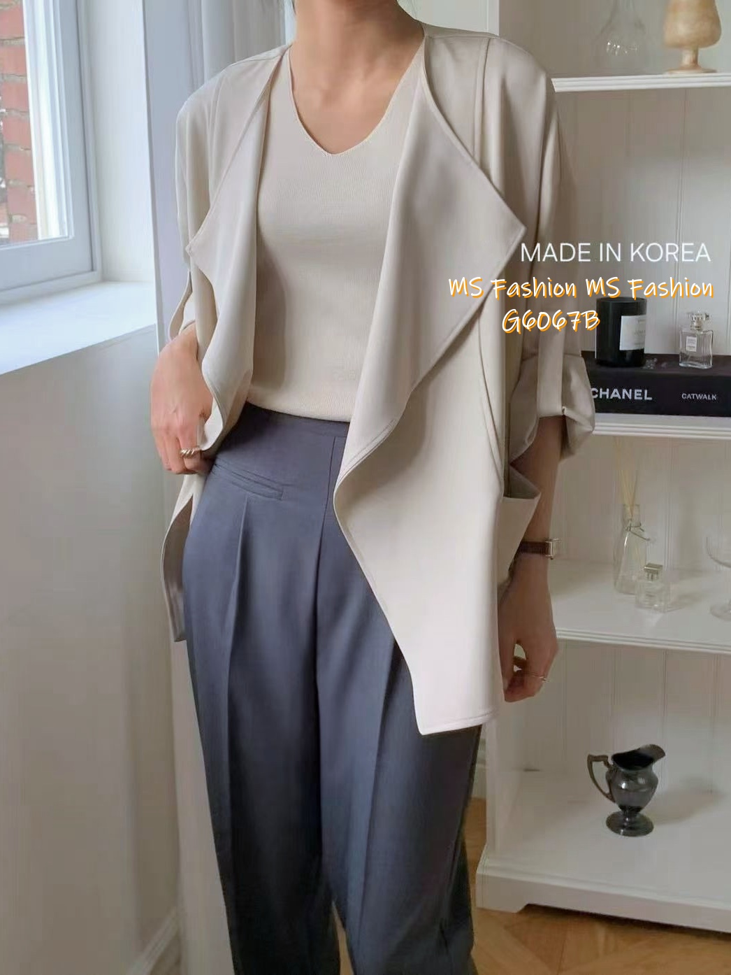 G6067 韓國🇰🇷高質靚料薄外套