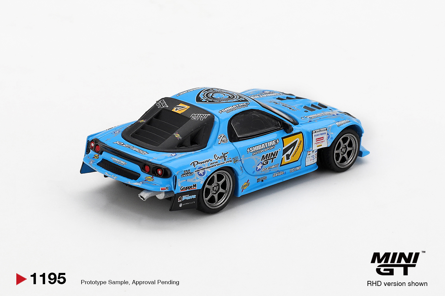 Mini GT 1/64 Mazda RX-7 RE-Amemiya 2025 D1GP - MGT01195-R