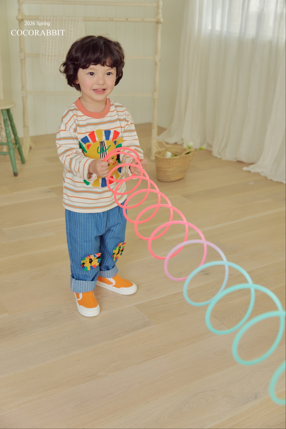 橫間獅子 Top / 獅子牛仔褲