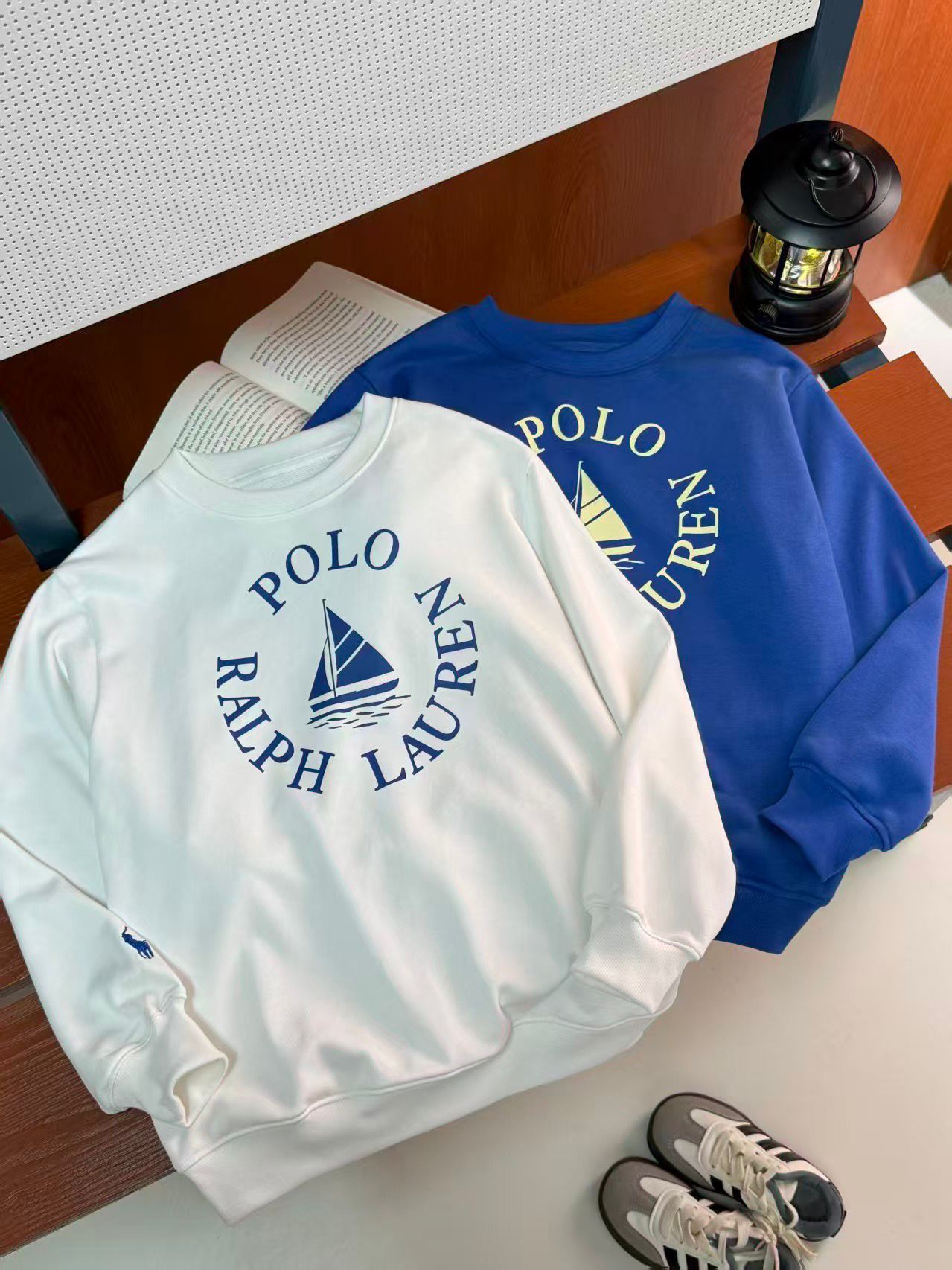 $68件。廠單Polo春款帆船毛圈衛衣