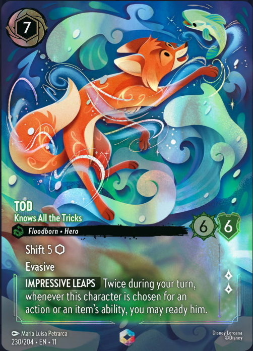 230/204 Tod - Knows All the Tricks E