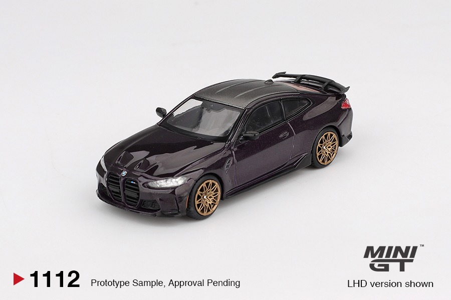 Mini GT 1/64 BMW M4 M-Performance (G82) Daytona Violet - MGT01112-BL