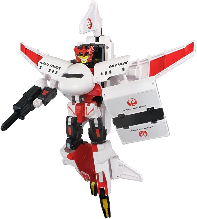 TAKARA TOMY TOMICA Jobraver DX Sky Braver JAL日本航空40cm變形合體機械人玩具