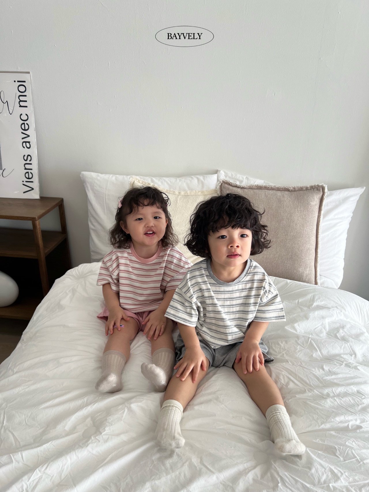 🇰🇷BAYVELY tee+背心set