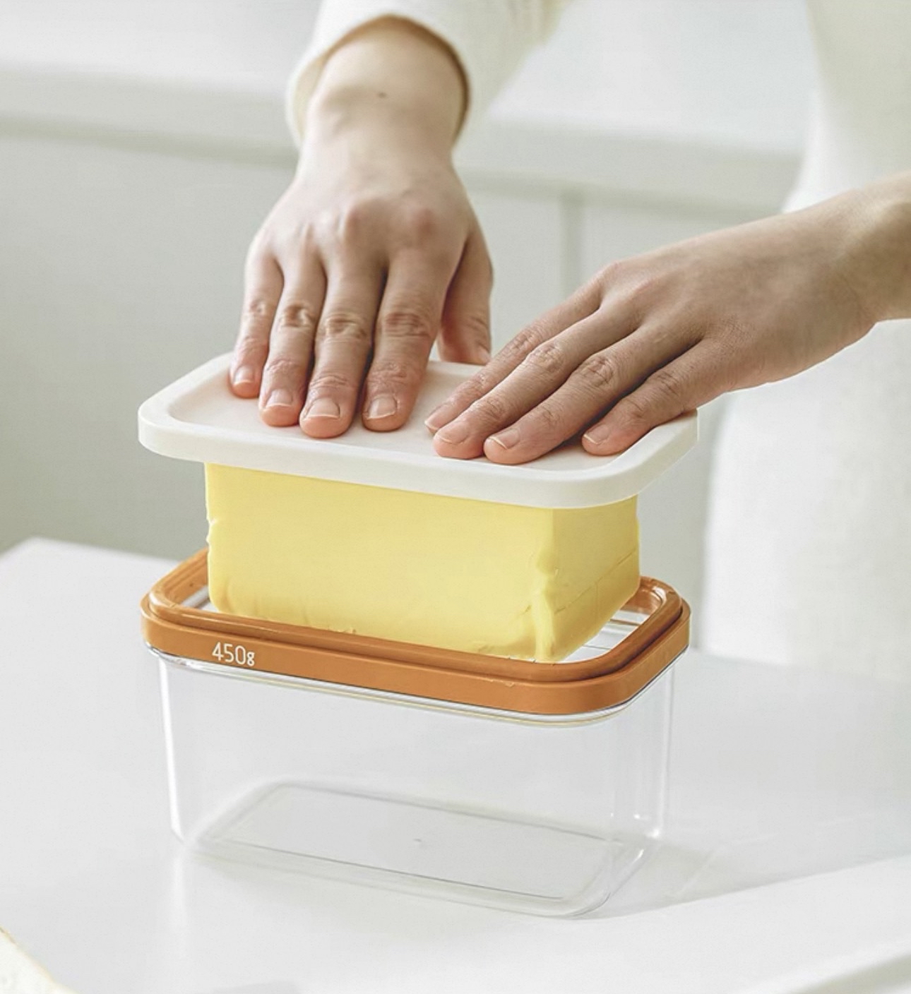 日本AKEBONO牛油切割收納盒