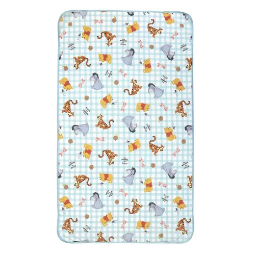 🇯🇵預訂 日本直送🇯🇵Winnie The Pooh小熊維尼朋友們滿印防水床墊70x120cm