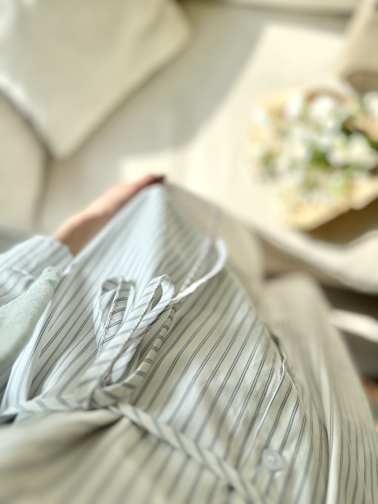 The Striped Shirt Dress