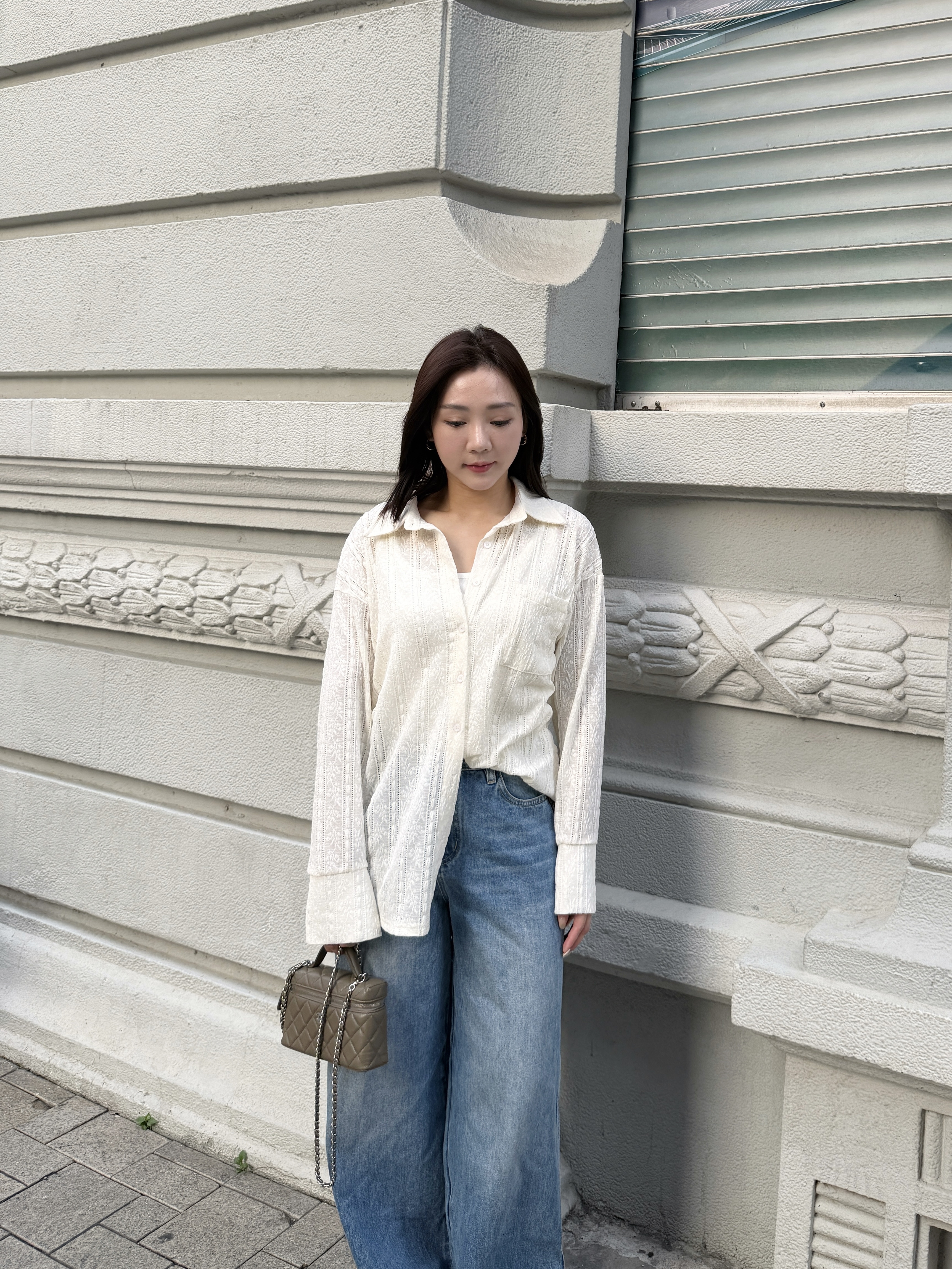 Lace Shirt 🤍